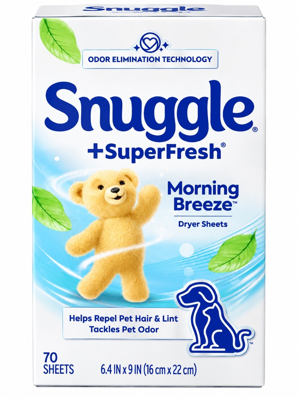 Snuggle SuperFresh Morning Breeze Dryer Sheets 70ct